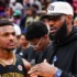 LeBron James và con trai cùng chơi NBA
